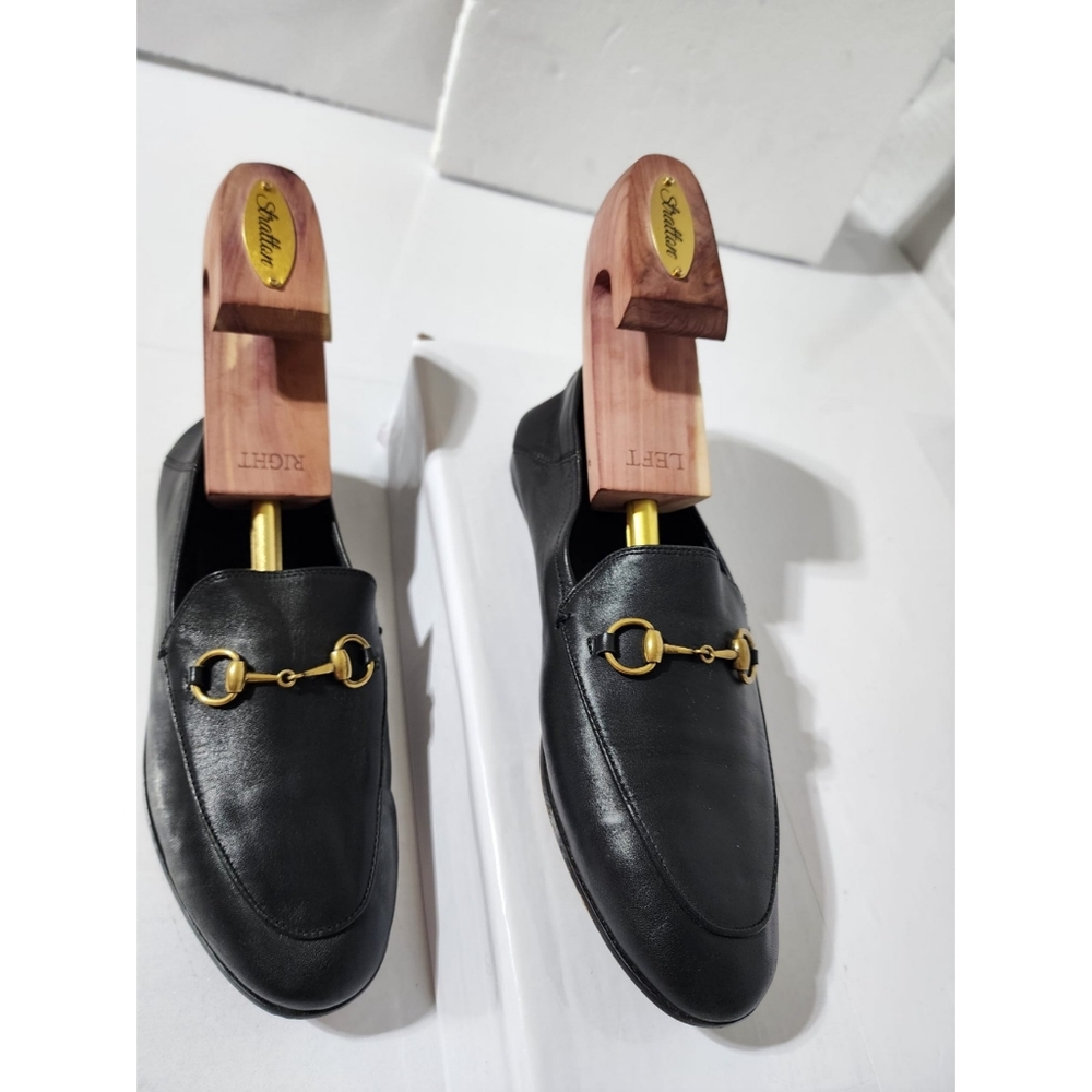 Gucci Horsebit Leather Loafers Black Size 37 - Picture 6 of 13
